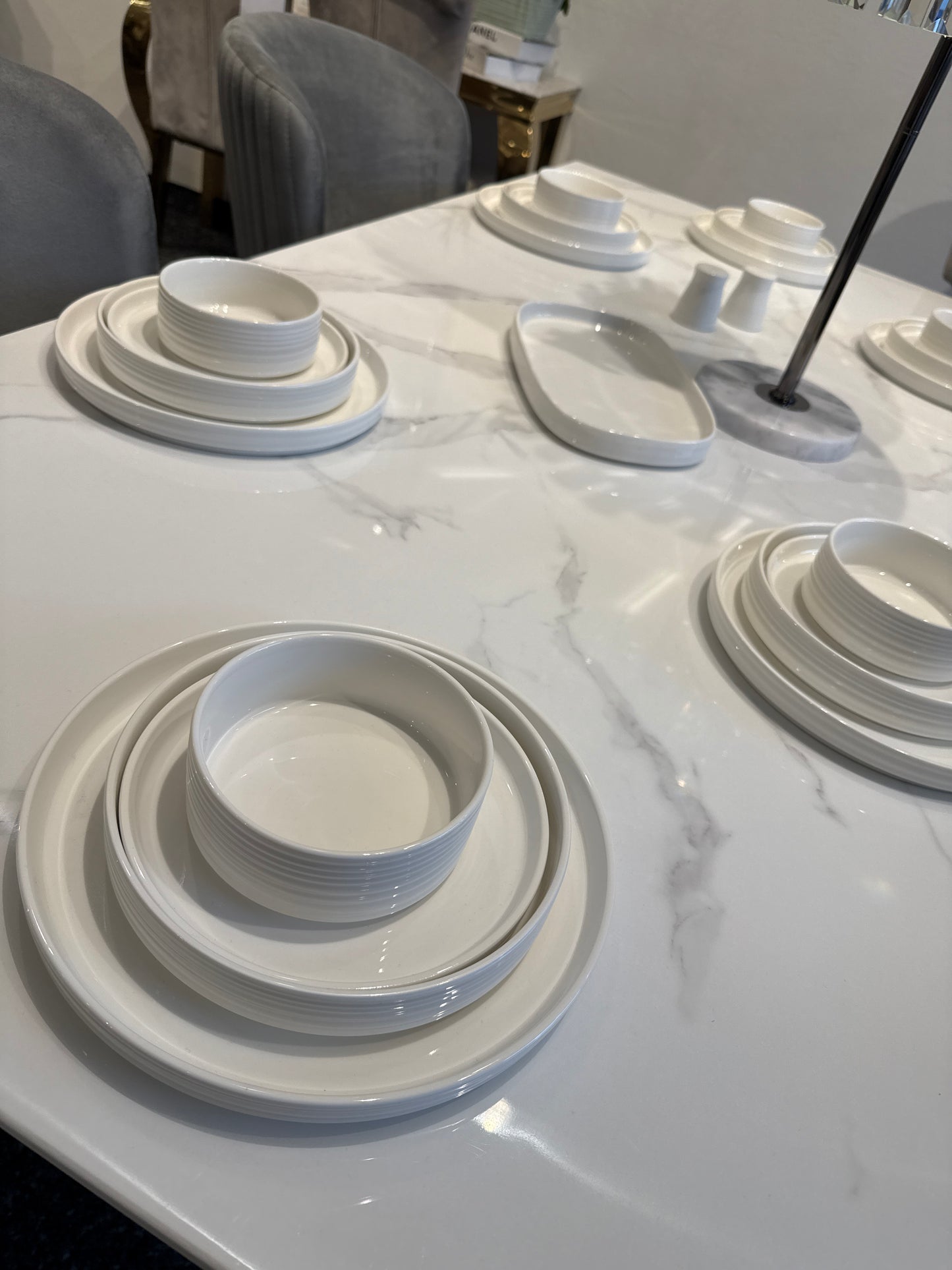 Bianco Geschirrset 27-teilig für 6 Personen